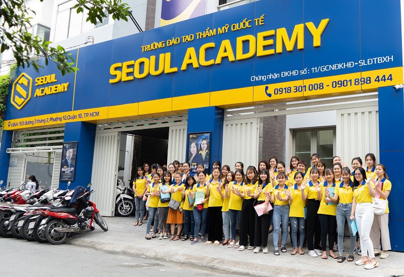 địa chỉ học trang điểm uy tín Seoul Academy