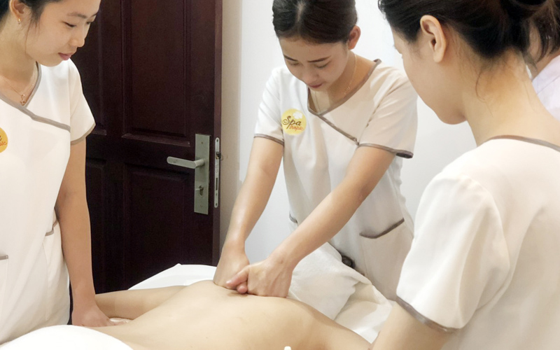 Nhân viên massage có mức lương tương đối cao