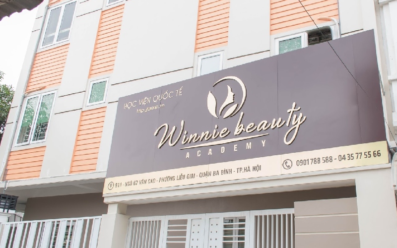 Winnie Beauty Academy là một trong những nơi học spa tại Hà Nội chất lượng